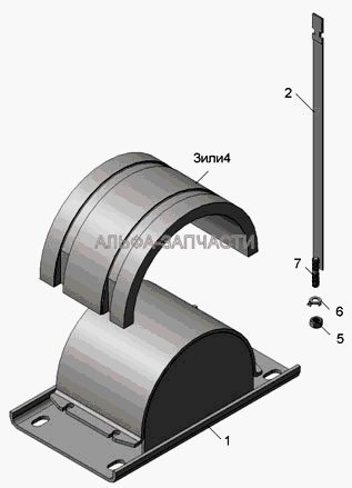 5511-8601130 Ловитель-амортизатор  